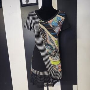 Abstract art to wear dress